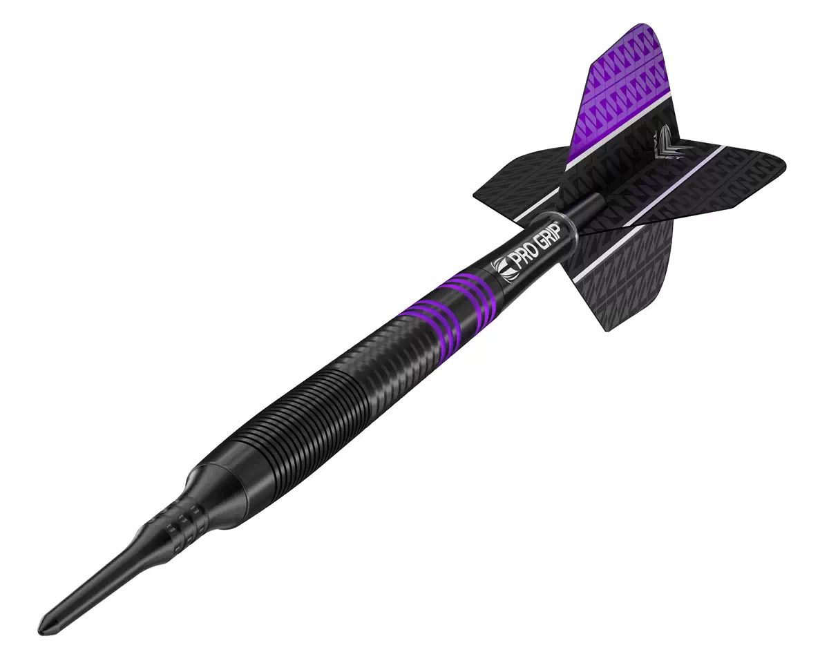 Target Darts Vapor8 Black/Purple 80% Tungsten 18 grams